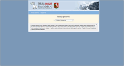 Desktop Screenshot of ogloszenia.koziolek.pl